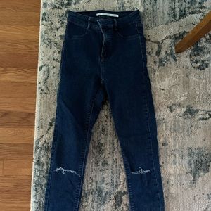 New Zara High Rise Jeans